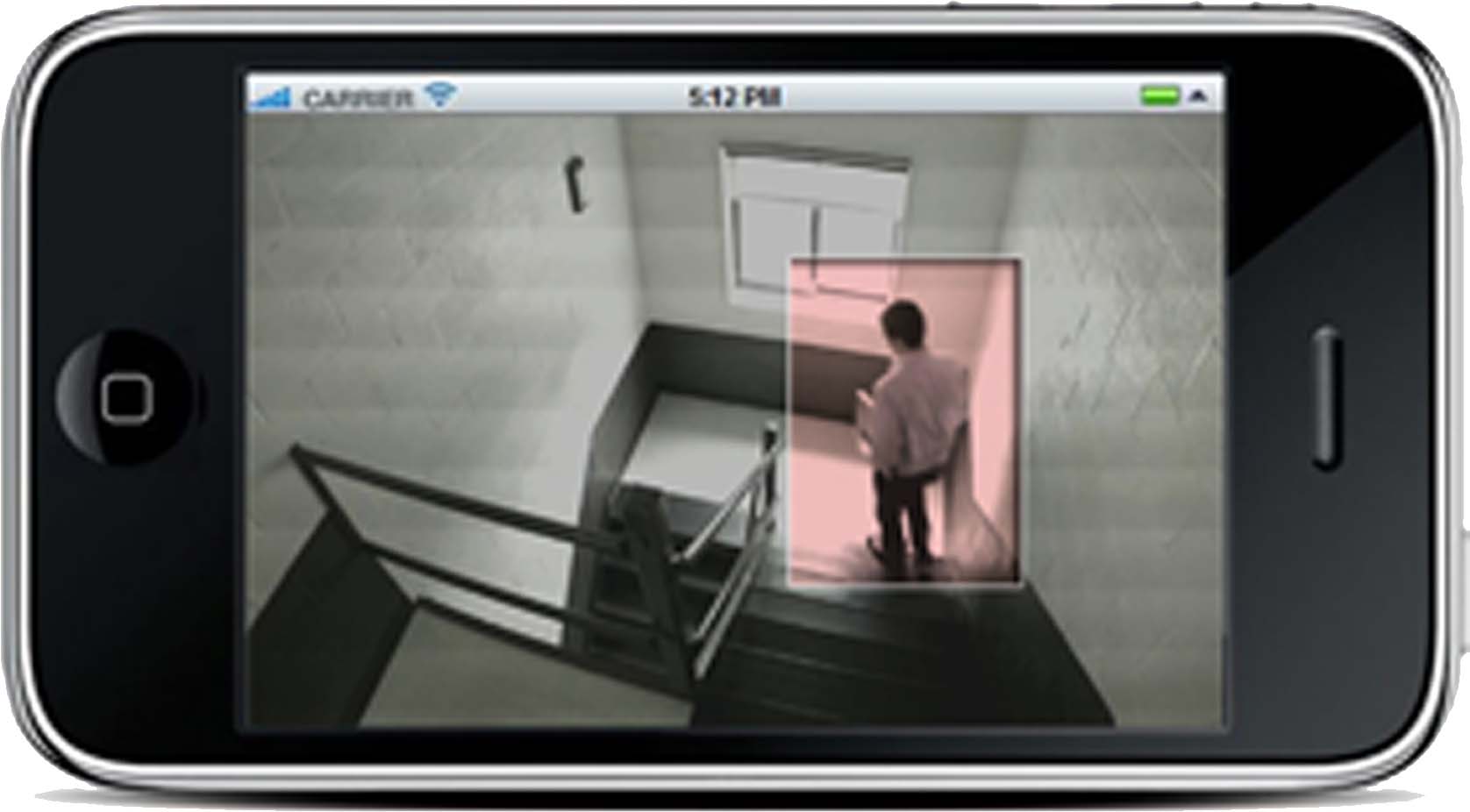 video surveillance on cell phone